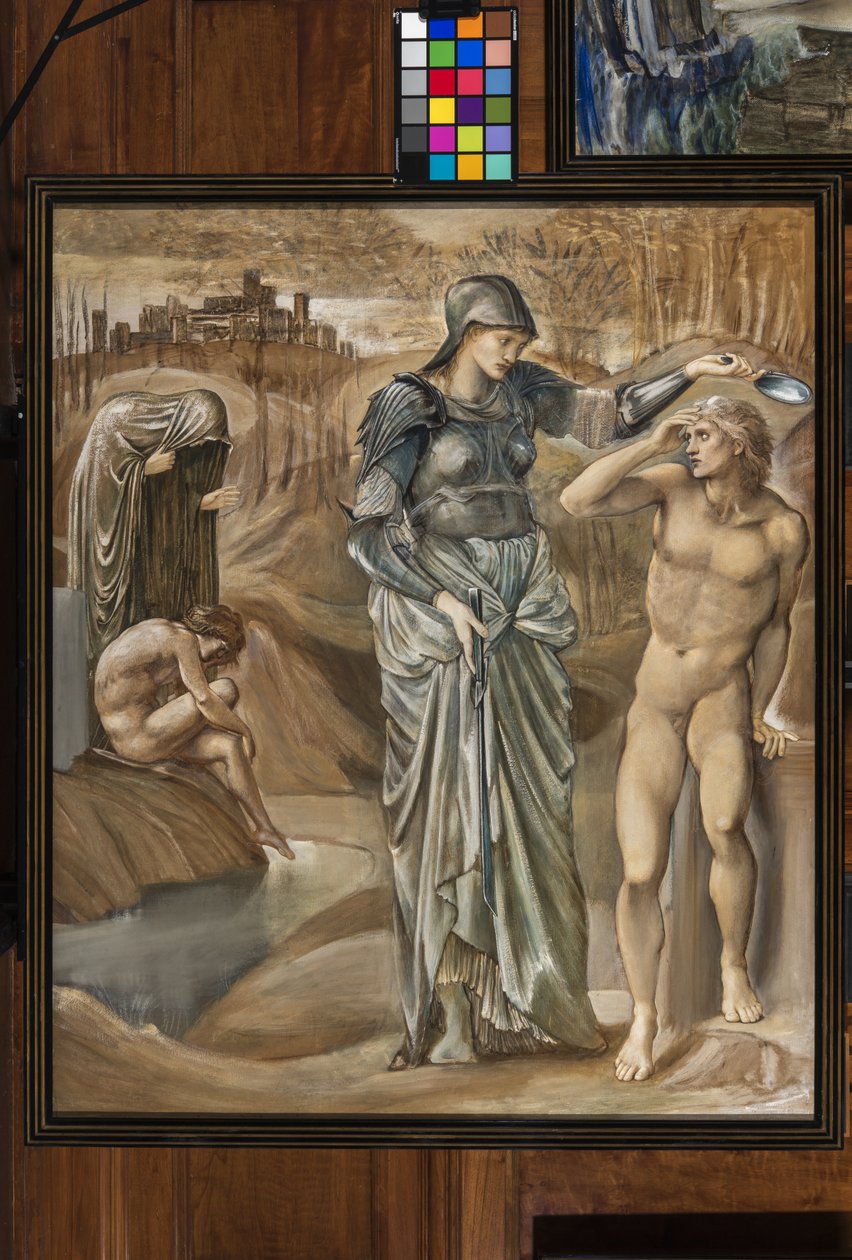 英仙座的召唤，c.1876（水粉画） 作者 爱德华·伯恩·琼斯