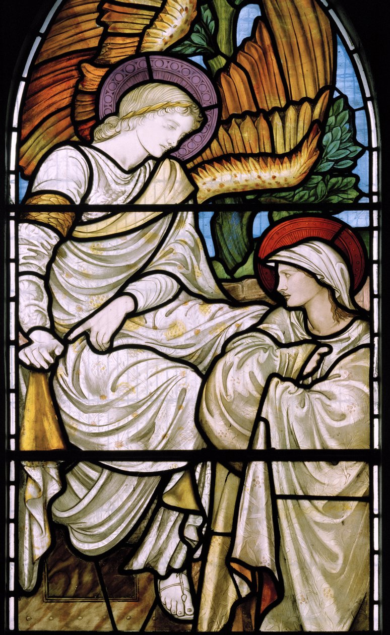 Easthampstead，St Michael＆St Mary Magdalen，Morris＆Co.，Edward Burne-Jones，Mary Magdalen，1876 作者 爱德华·伯恩·琼斯
