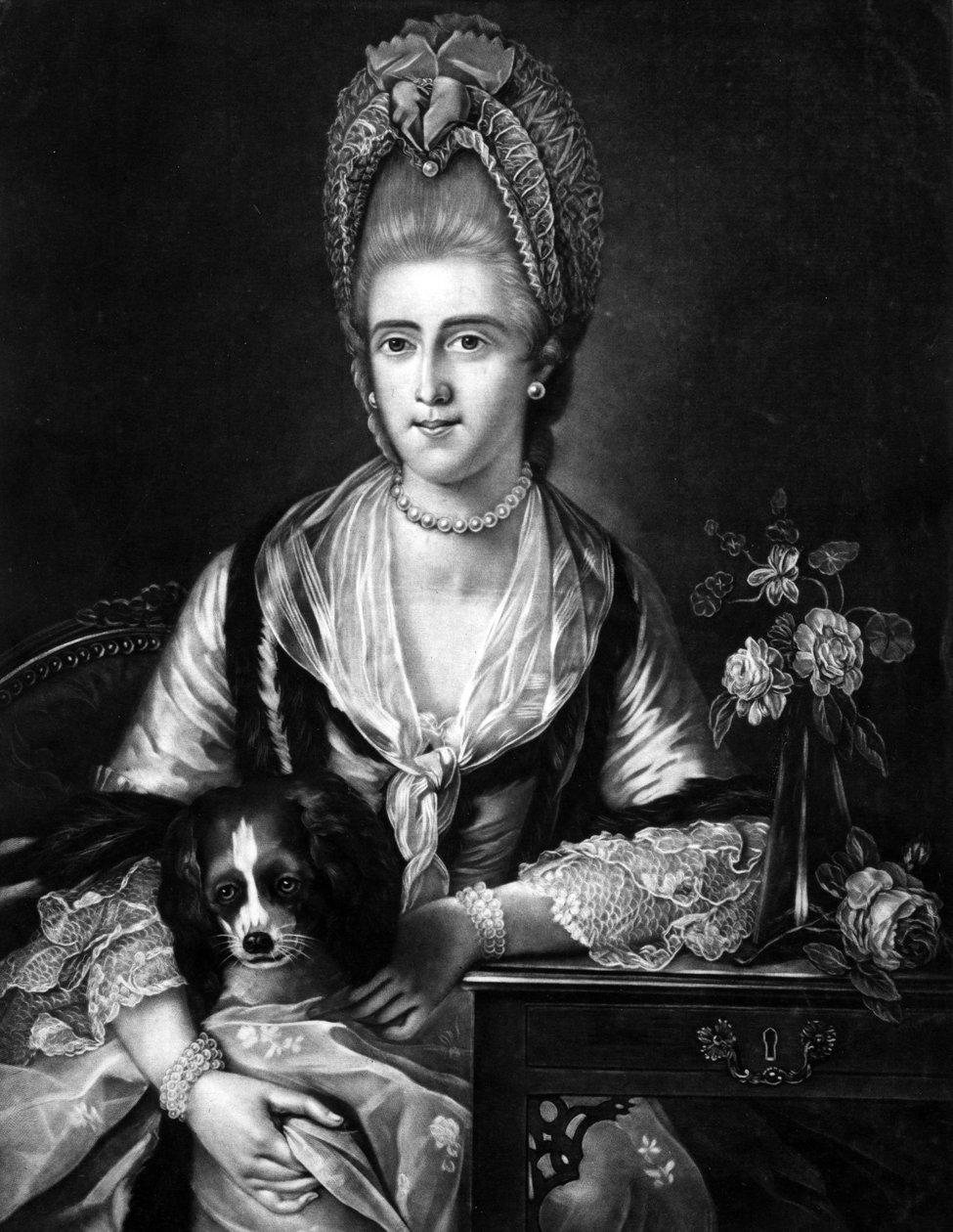 Polly Kennedy，由Valentine Green雕刻，1771年（mezzotint） 作者 爱德华·弗朗西斯·坎宁安