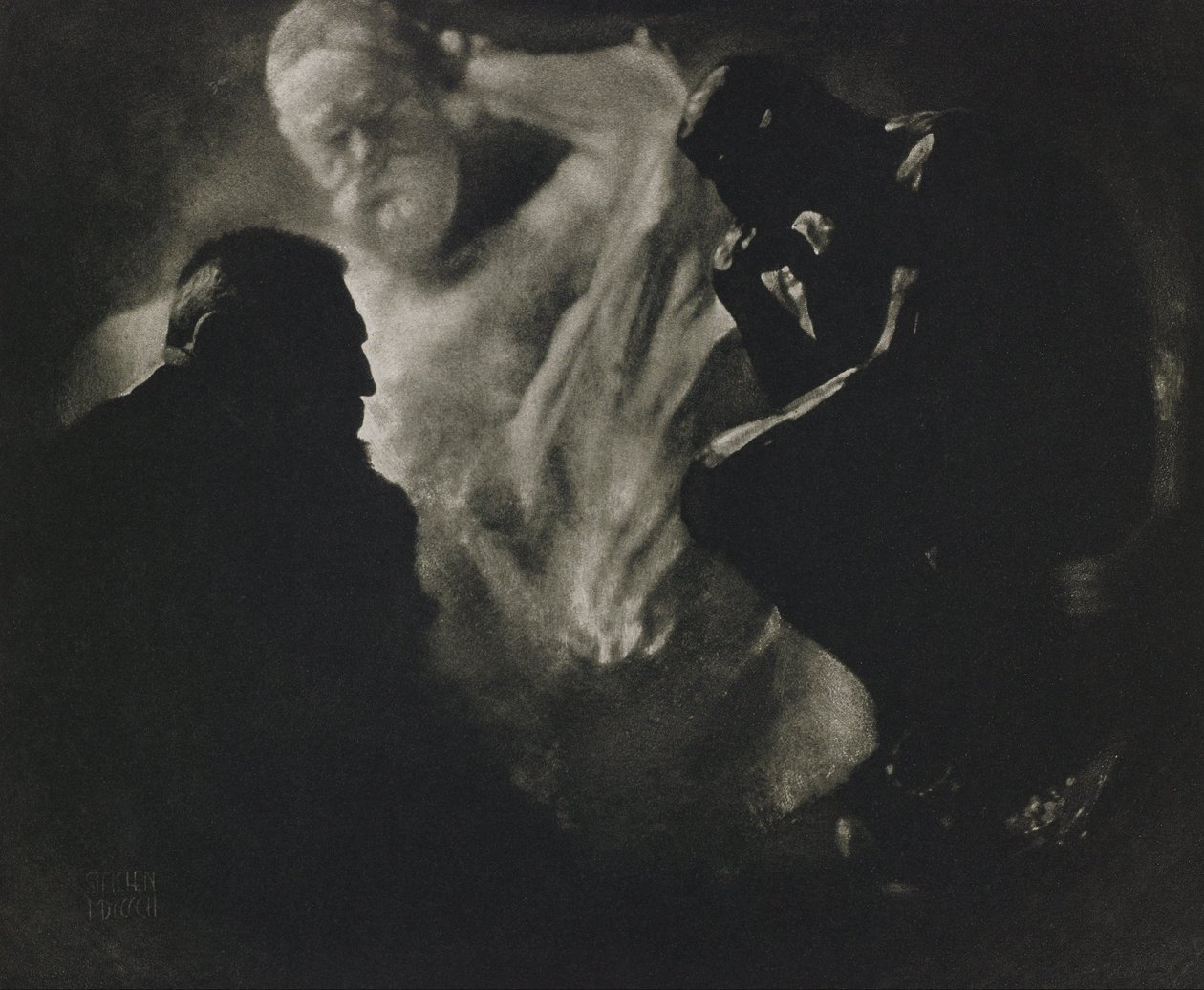 罗丹 - 思想家 作者 爱德华·简·史蒂琴（Edward Jean Steichen）