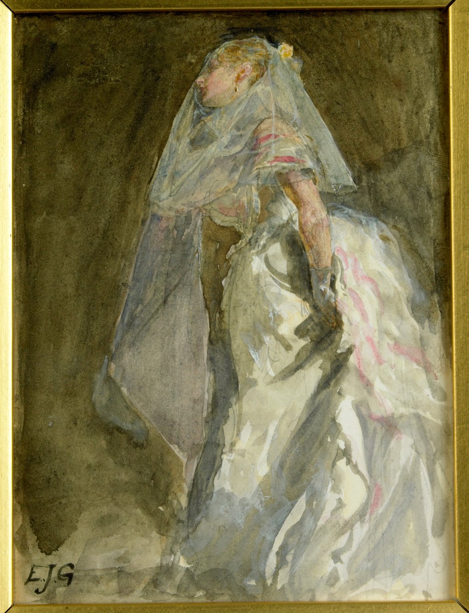 新娘，1880年 作者 爱德华·约翰·格雷戈里
