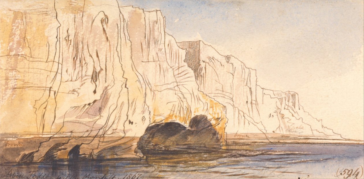 Abu Fodde，1867年3月4日下午4点（594） 作者 爱德华·李尔