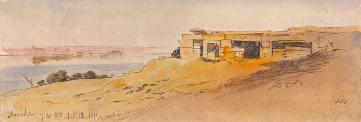 Amada，1867年2月12日上午7-20点（421） 作者 爱德华·李尔