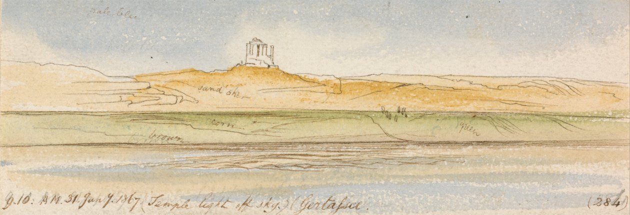 Gertassee，1867年1月31日上午9-10点（284） 作者 爱德华·李尔
