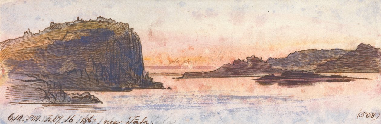 1867年2月16日下午6点至10点在塔法附近（508） 作者 爱德华·李尔