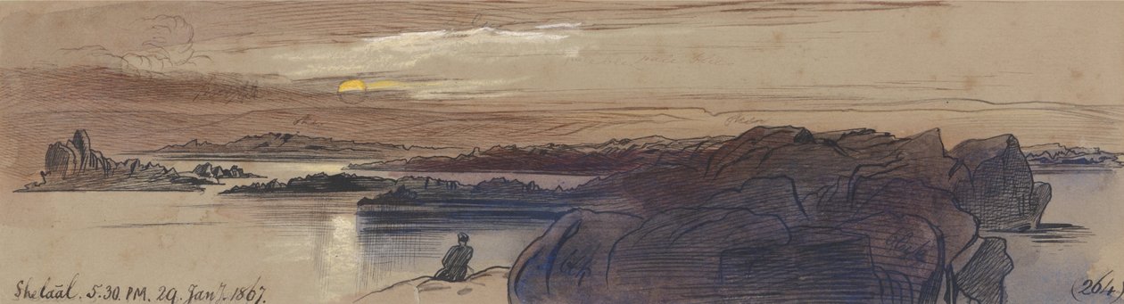 Shelaal，1867年1月29日上午5点至30点（264） 作者 爱德华·李尔