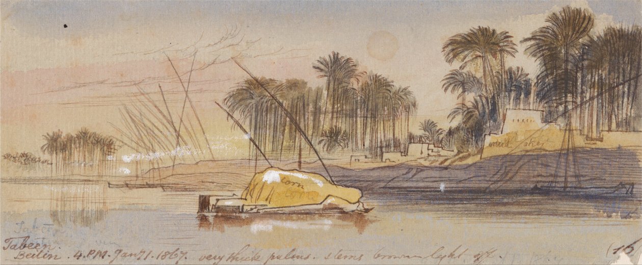 柏林Tabeen，1867年1月1日下午4点（16） 作者 爱德华·李尔