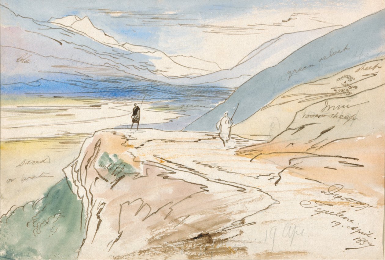 Tepelene，1857年4月19日 作者 爱德华·李尔