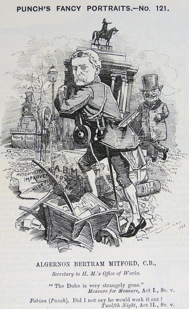 Algermon Bertram Mitford，1883年 作者 爱德华·林利·桑伯恩