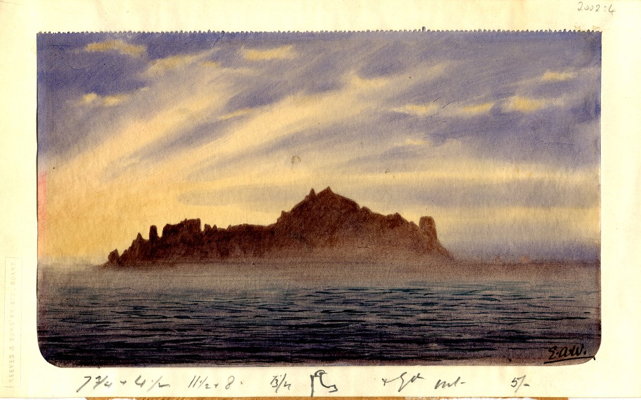 南特立尼达，1901年（纸上写着） 作者 爱德华·阿德里安·威尔逊
