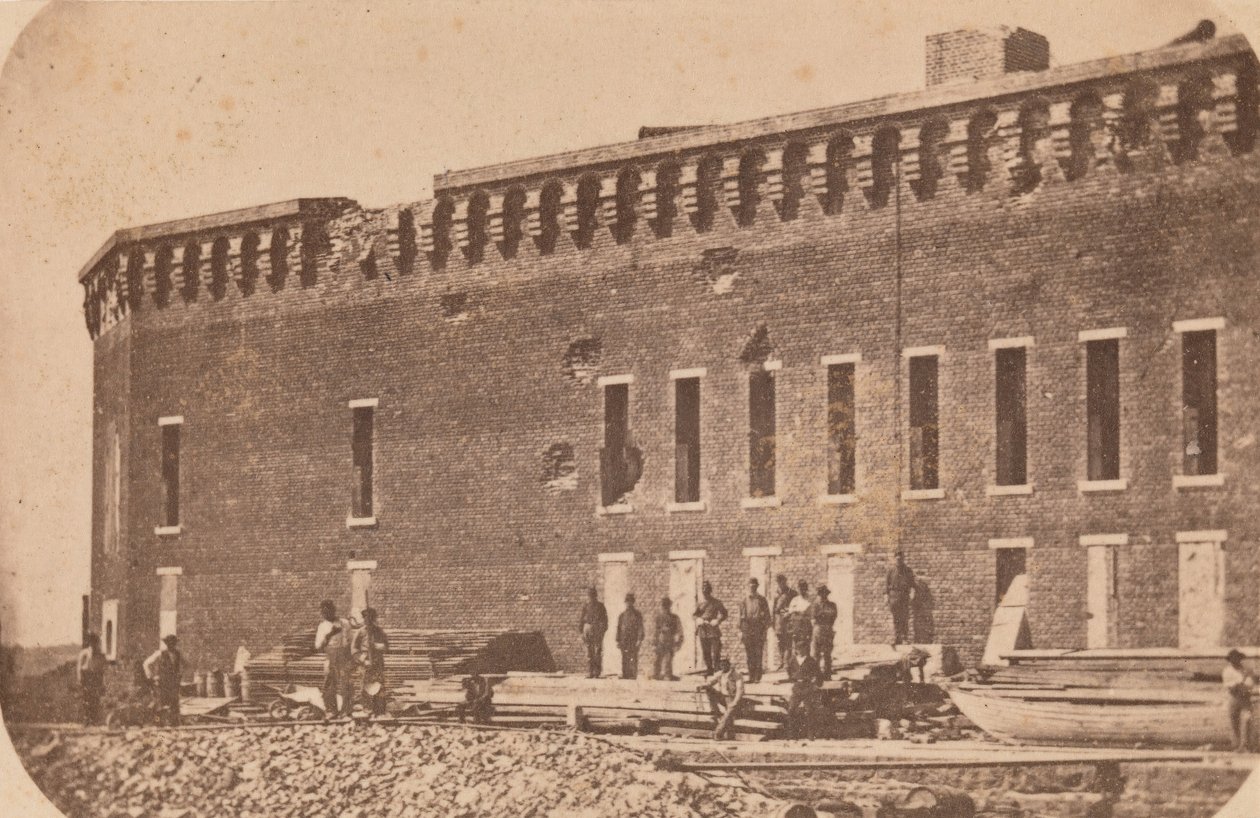萨姆特堡的撤离，1861年4月，1861年4月。 作者 爱德华·安东尼
