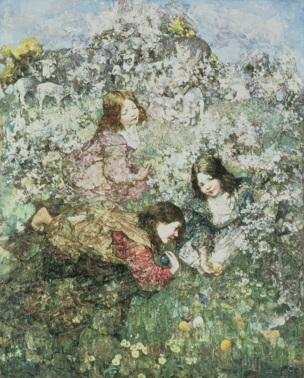 复活节彩蛋（布面油画 作者 爱德华·阿特金森·霍内尔
