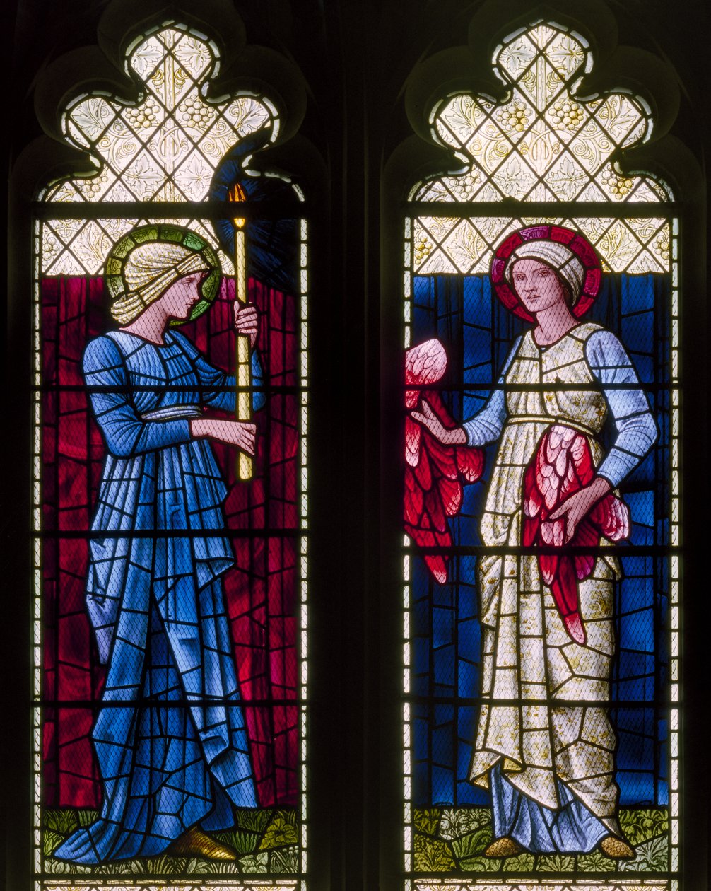 Oxford Harris Manchester College，Morris＆Co.，Edward Burne-Jones，Liberty＆Truth，1895 作者 爱德华·伯恩·琼斯