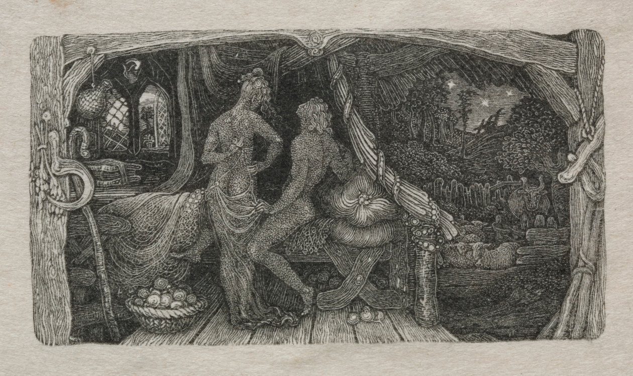 The Chamber-Idyll，1829年。 作者 爱德华·卡尔弗特