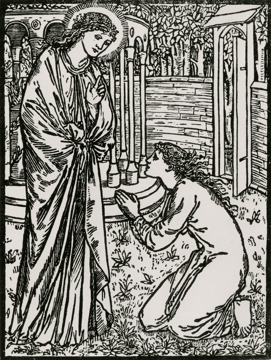 赛琪与朱诺 作者 爱德华·科利（之后）伯恩·琼斯（Burne Jones）