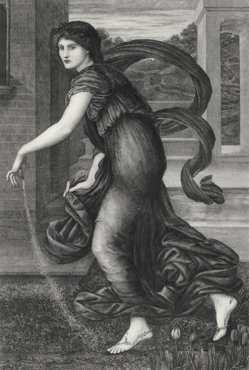 春天 作者 爱德华·科利（之后）伯恩·琼斯（Burne Jones）