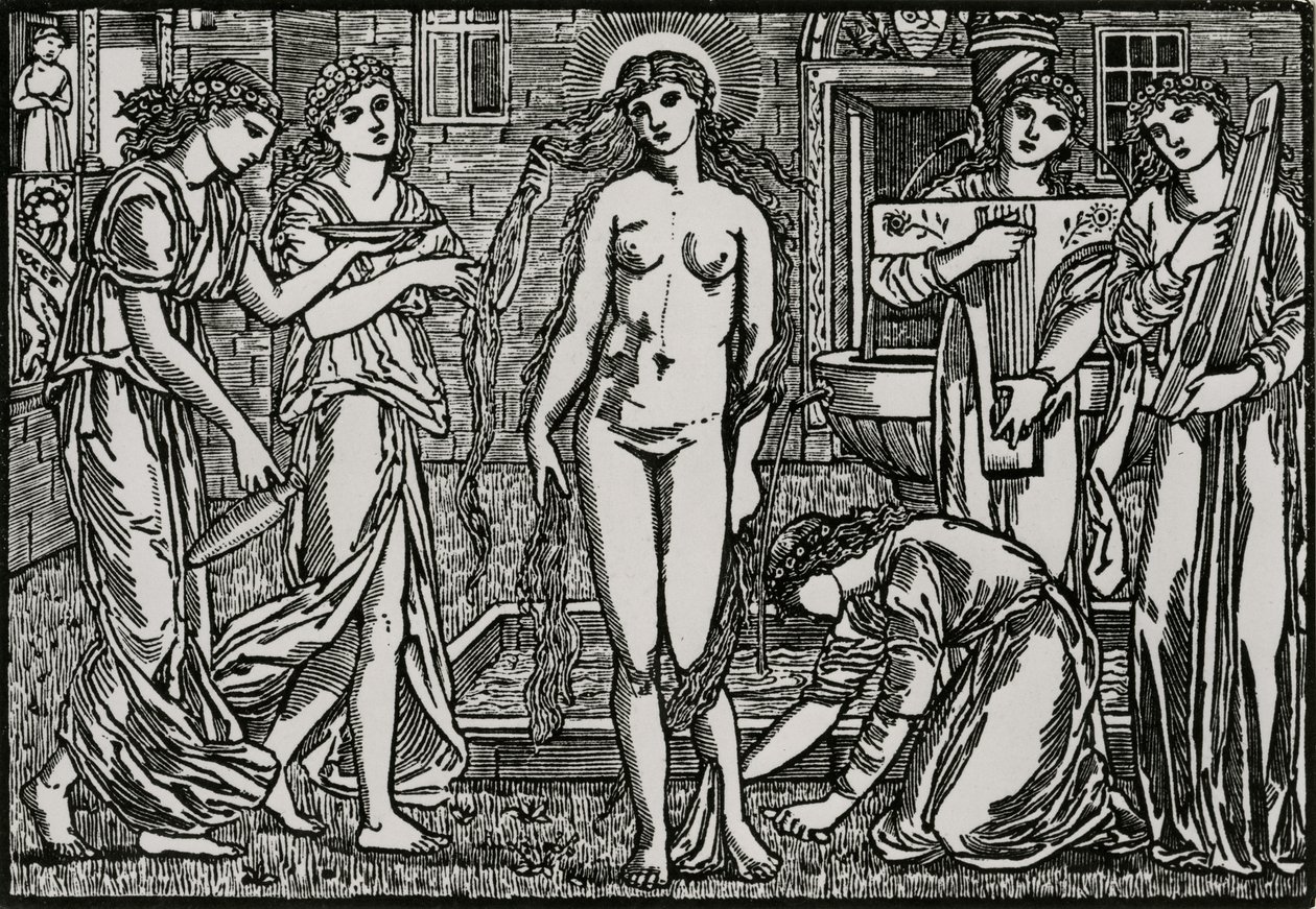 维纳斯法庭 作者 爱德华·科利（之后）伯恩·琼斯（Burne Jones）