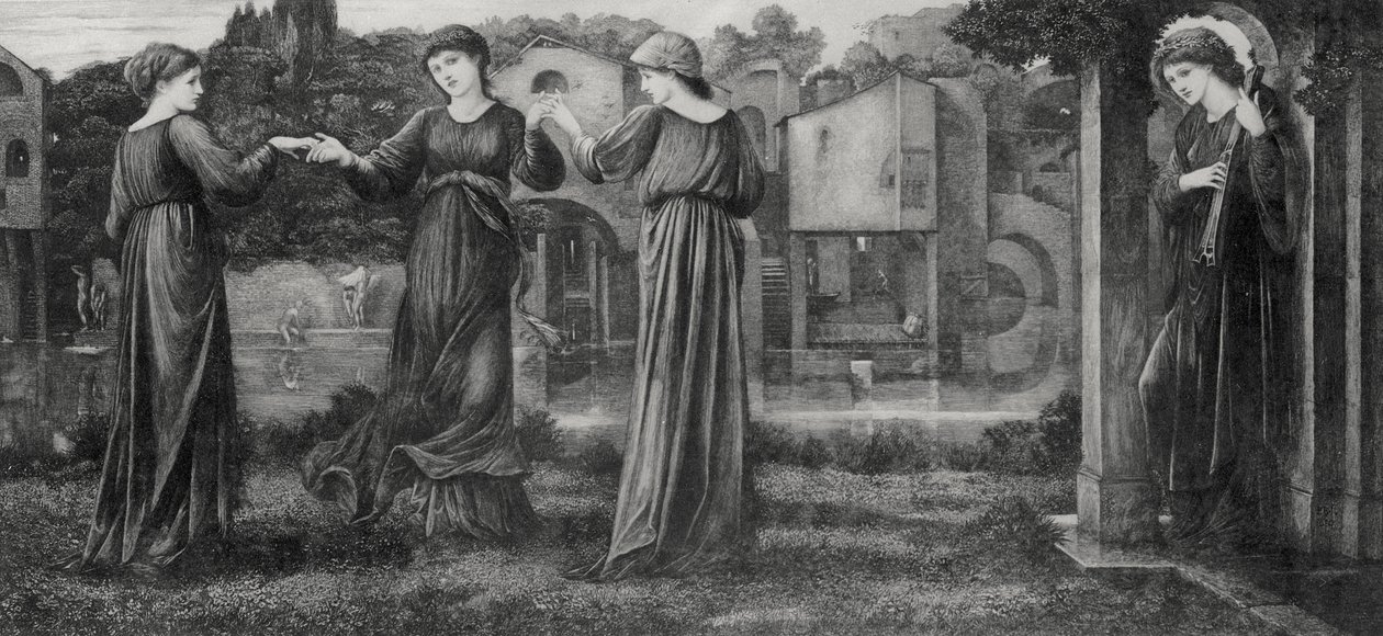 磨东西的器具 作者 爱德华·科利（之后）伯恩·琼斯（Burne Jones）