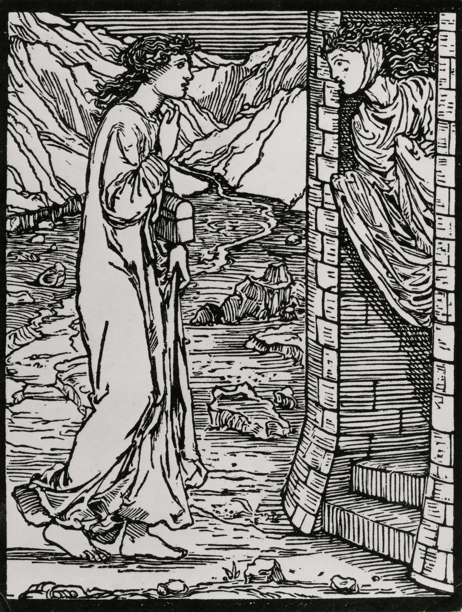 演讲塔 作者 爱德华·科利（之后）伯恩·琼斯（Burne Jones）