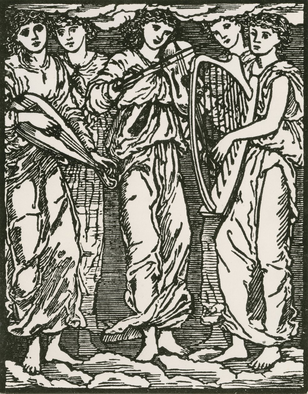 无标题 作者 爱德华·科利（之后）伯恩·琼斯（Burne Jones）