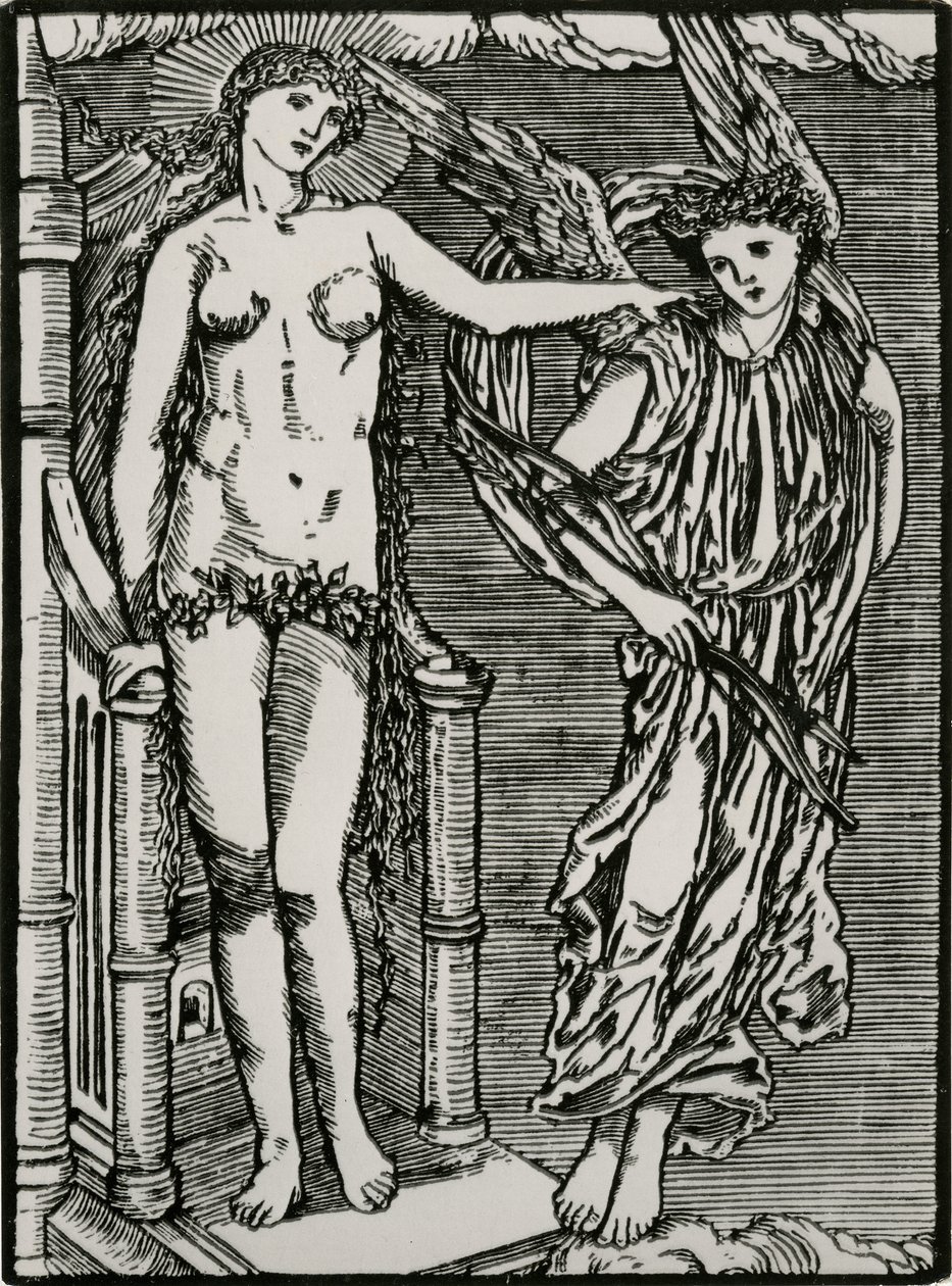 Venus Sending Cupid to Psyche 作者 爱德华·科利（之后）伯恩·琼斯（Burne Jones）