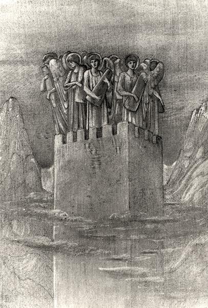 荣耀之光》（Hynum Gloriae Tuae Canimus）。 作者 爱德华·科利·伯恩-琼斯