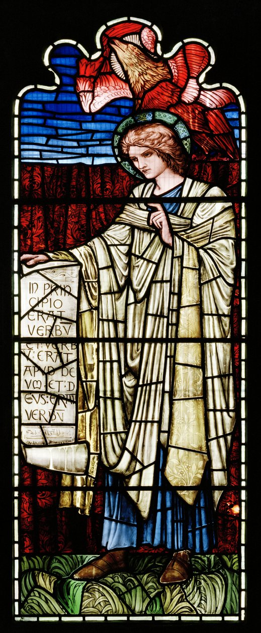 Ashton Under Lyne，Albion Congregational Church，Morris＆Co.，Edward Burne-Jones，St Matthew，1896 作者 爱德华·伯恩·琼斯