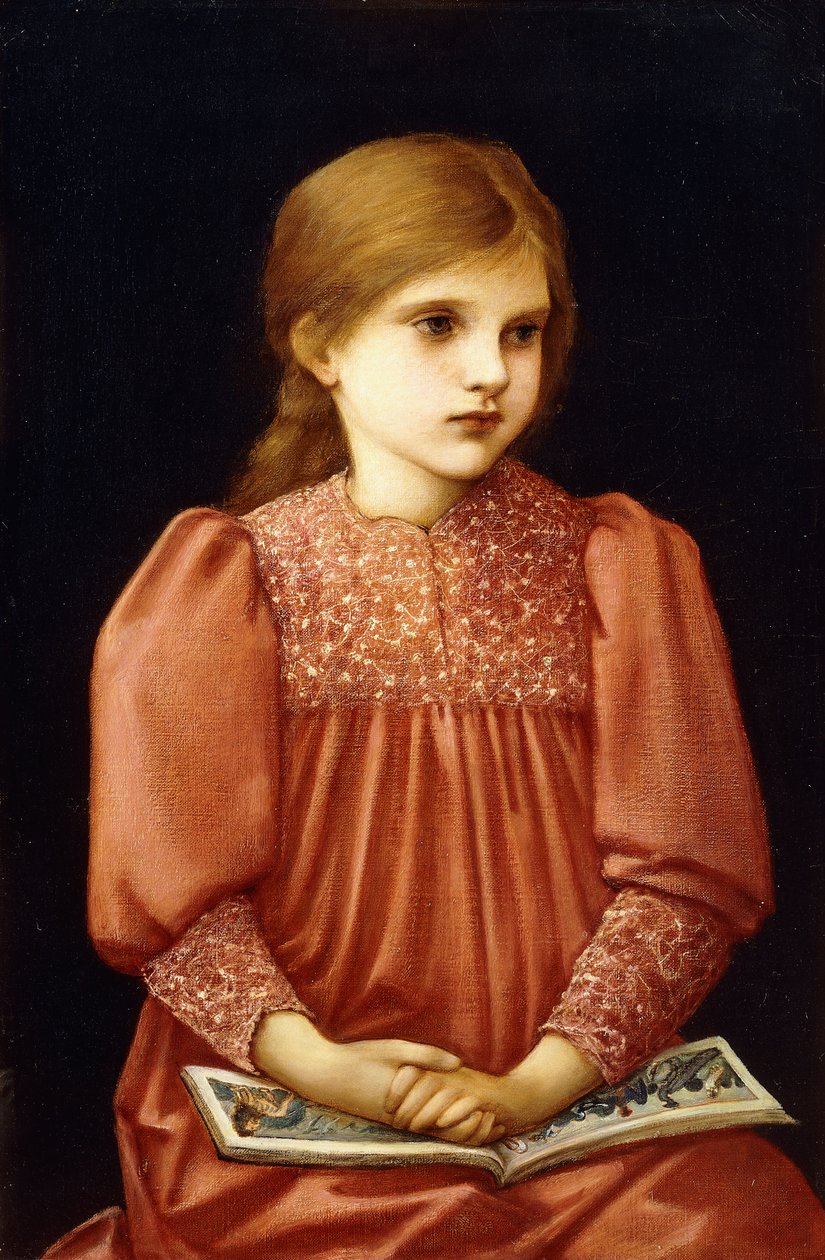小多萝西·马特斯多夫（Little Dorothy Mattersdorf），1893年 作者 爱德华·伯恩·琼斯