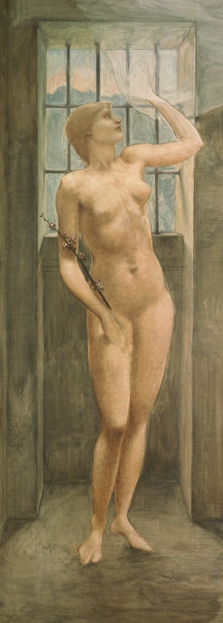 Spes，Hope in Prison，c.1874 作者 爱德华·伯恩·琼斯