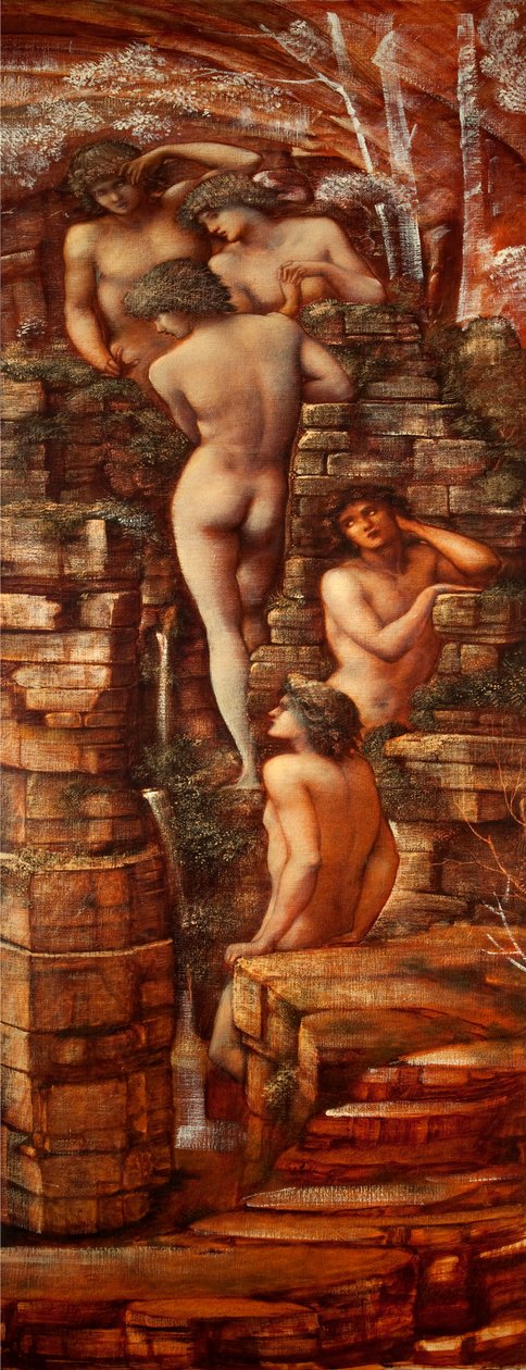 木若虫，1881-85 作者 爱德华·伯恩·琼斯