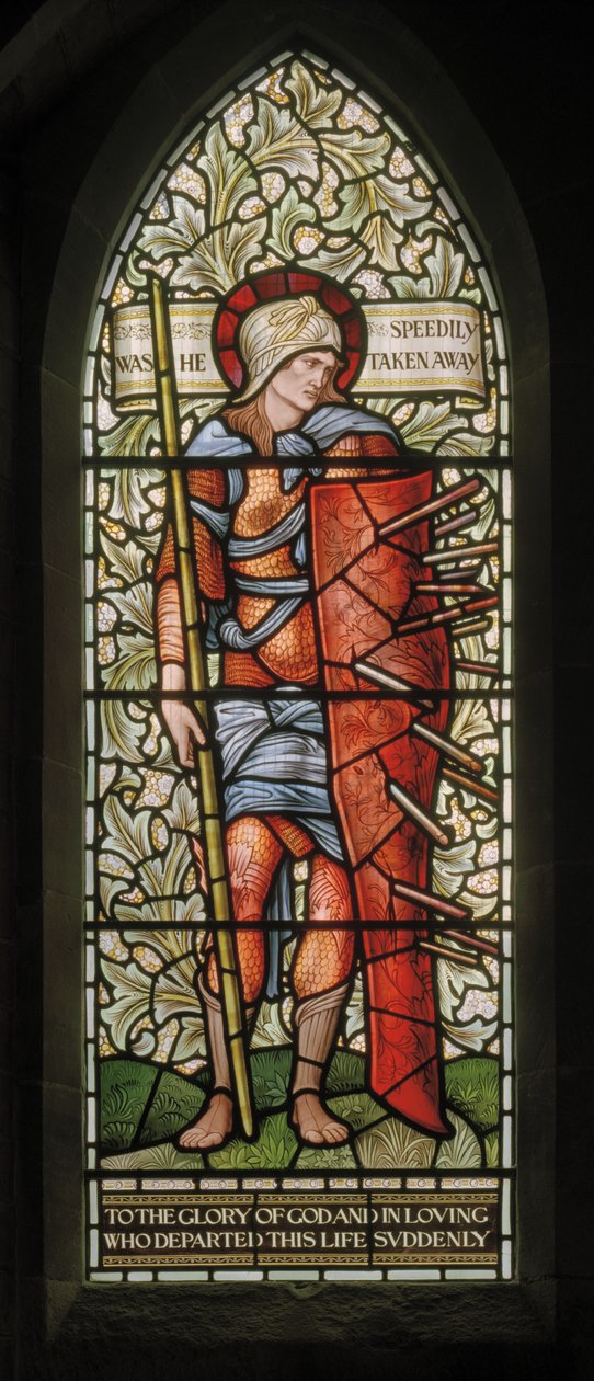 Wilden，All Saints，Morris＆Co.，Edward Burne-Jones，John Henry Dearle（1859-1932），刚毅，1902-1914，Louisa，Alfred，The Baldwins，总理，卫理公会，伍斯特郡，工艺品，Rudya 作者 爱德华·科利和迪尔·伯恩·琼斯