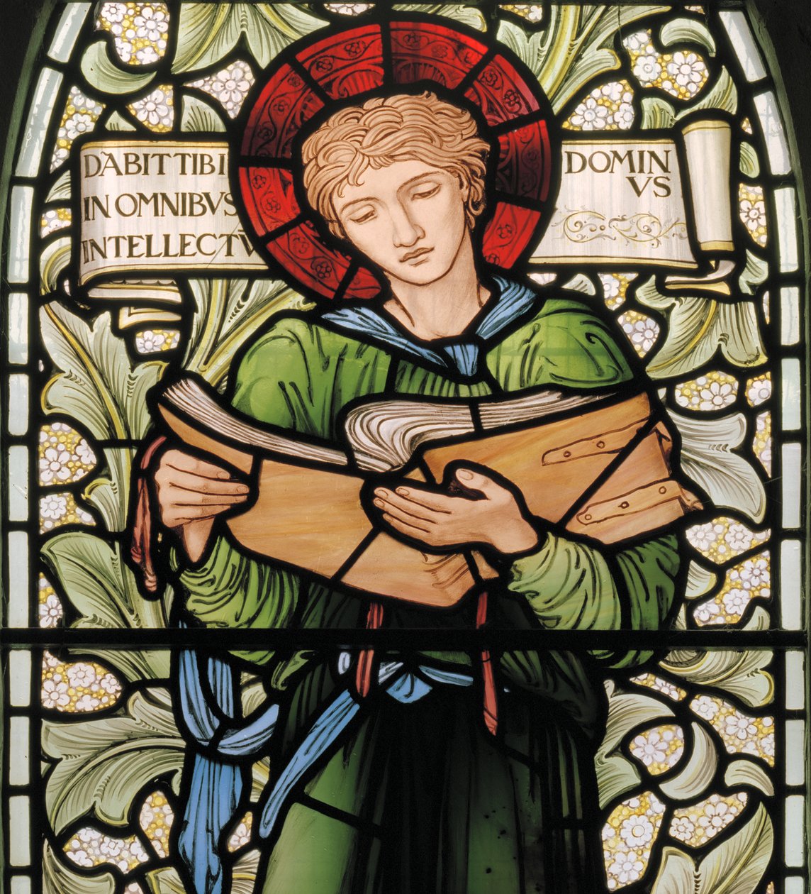 Wilden，All Saints，Morris＆Co.，Edward Burne-Jones，John Henry Dearle（1859-1932），Timothy，细节，1902-1914，Louisa，Alfred，The Baldwins，总理，卫理公会，伍斯特郡，工艺品， 作者 爱德华·科利和迪尔·伯恩·琼斯