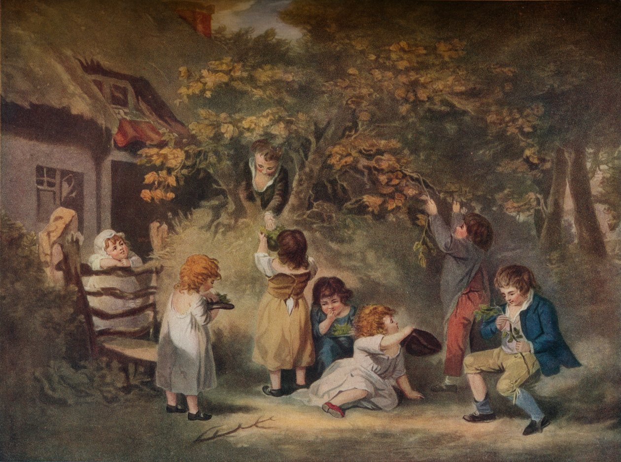 儿童螺母，c1783 作者 爱德华·戴斯