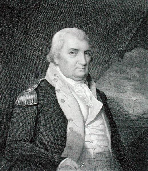 爱德华·威尔摩（Edward Wellmore）雕刻的查尔斯·科茨沃思·平克尼（Charles Cotesworth Pinckney）少将（1746-1825）（1835年） 作者 爱德华·格林·马尔本