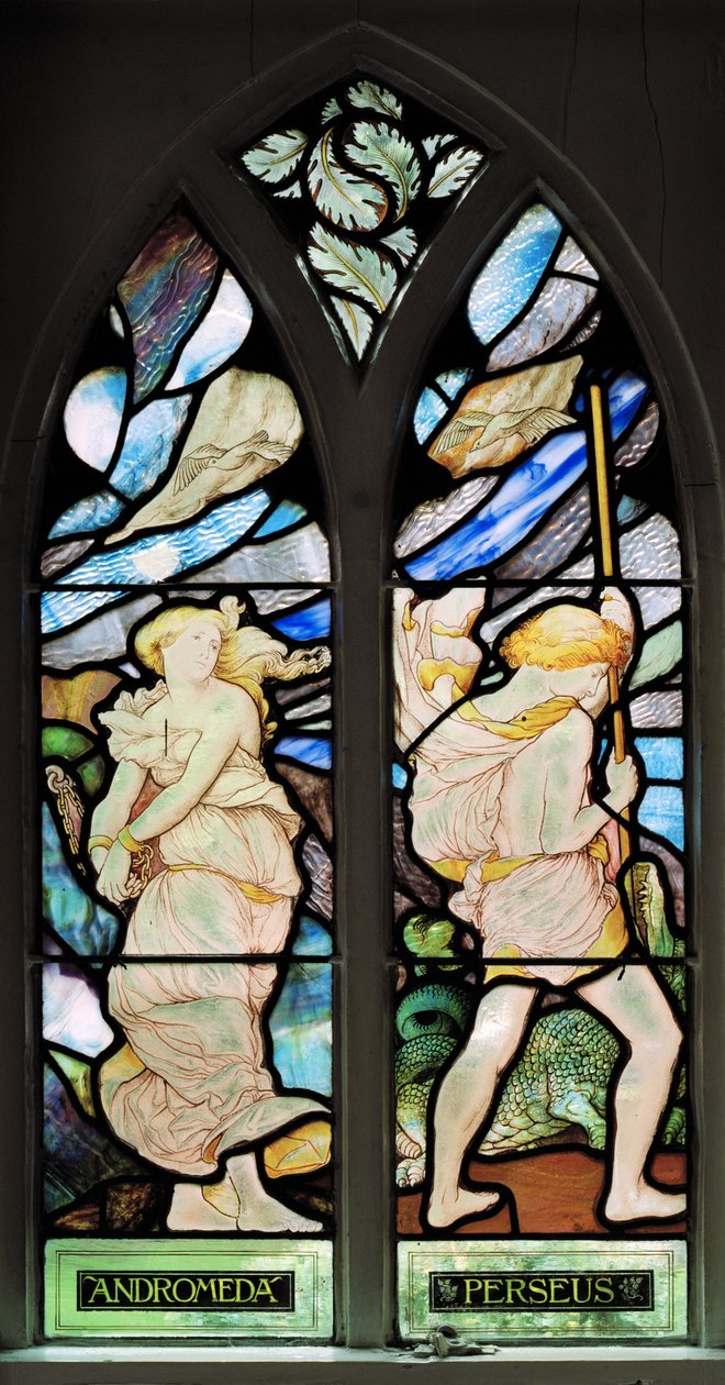 Perseus＆Andromeda，1886年 作者 爱德华·霍姆斯·杰威特
