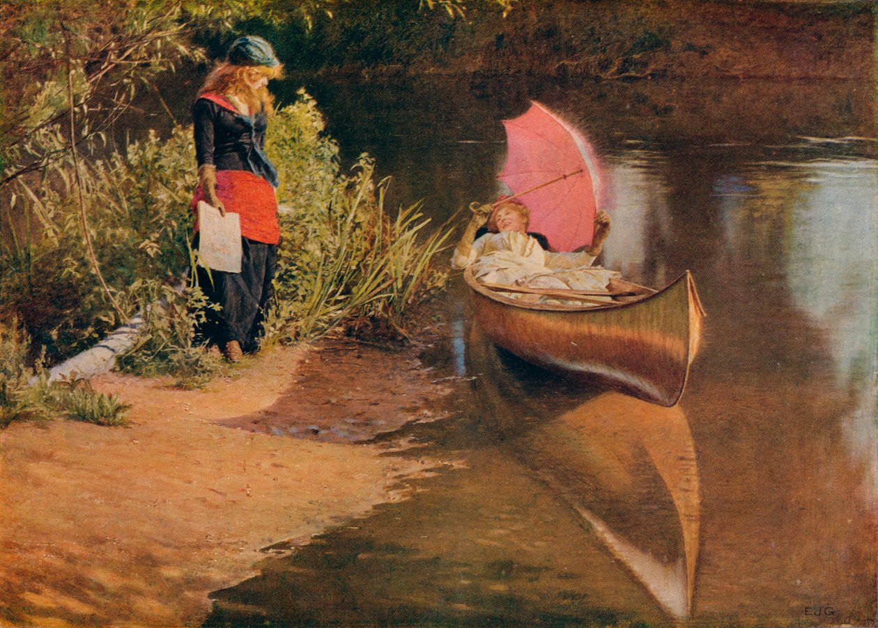 栗色，1909年 作者 爱德华·约翰·格雷戈里