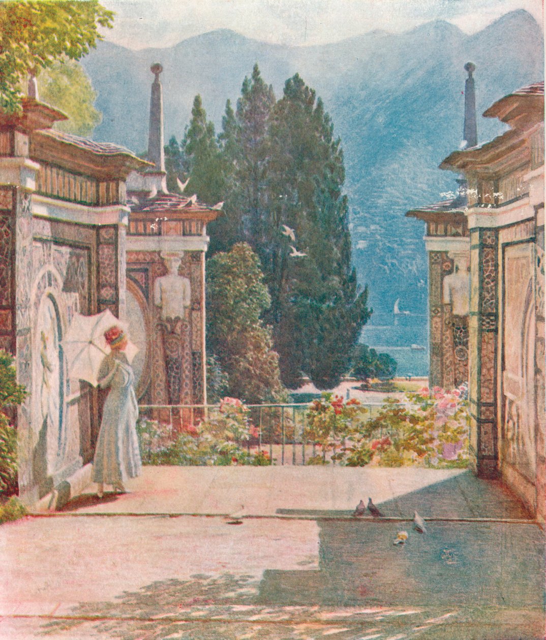 在阳光下，c1890 作者 爱德华·约翰·波因特