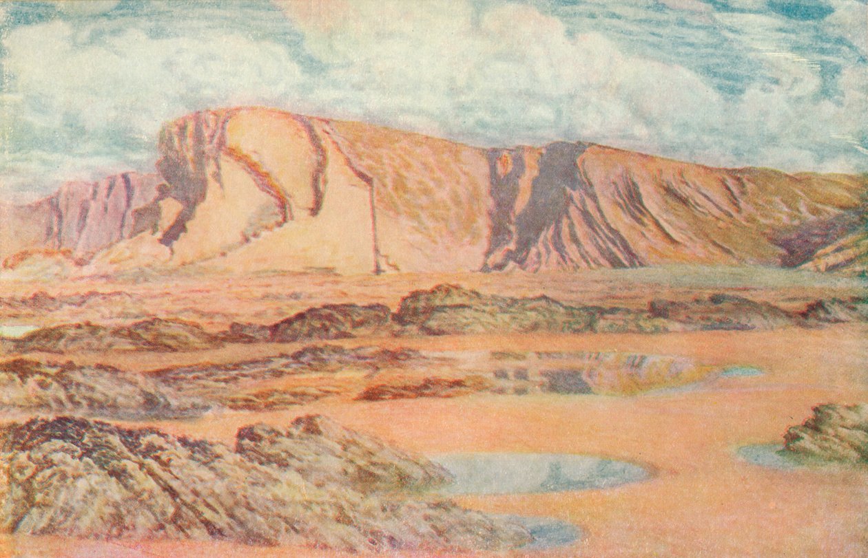 英格兰老城墙，建于1886年，c1886年 作者 爱德华·约翰·波因特