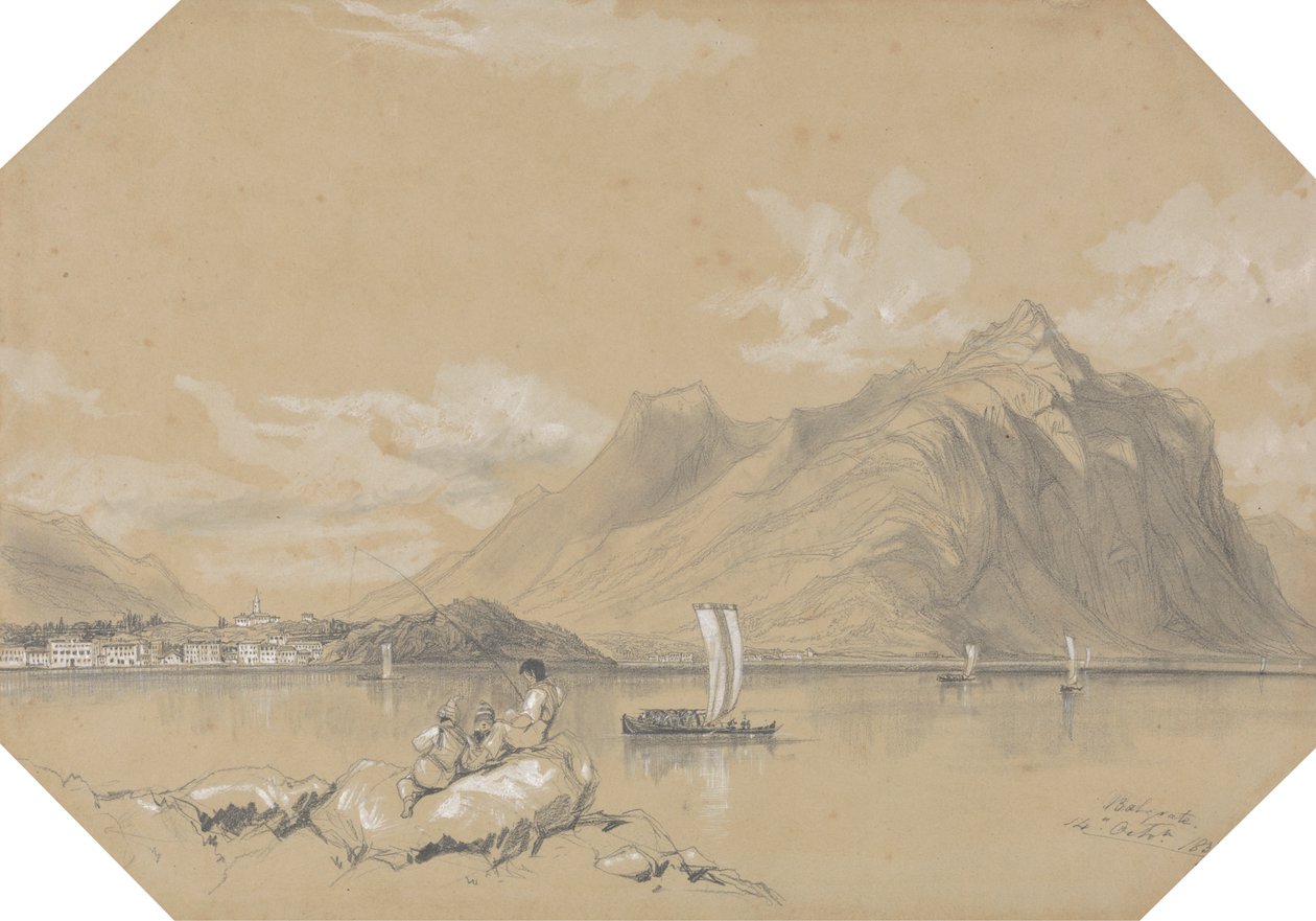 Balgrate.1837 年 10 月 作者 爱德华·李尔