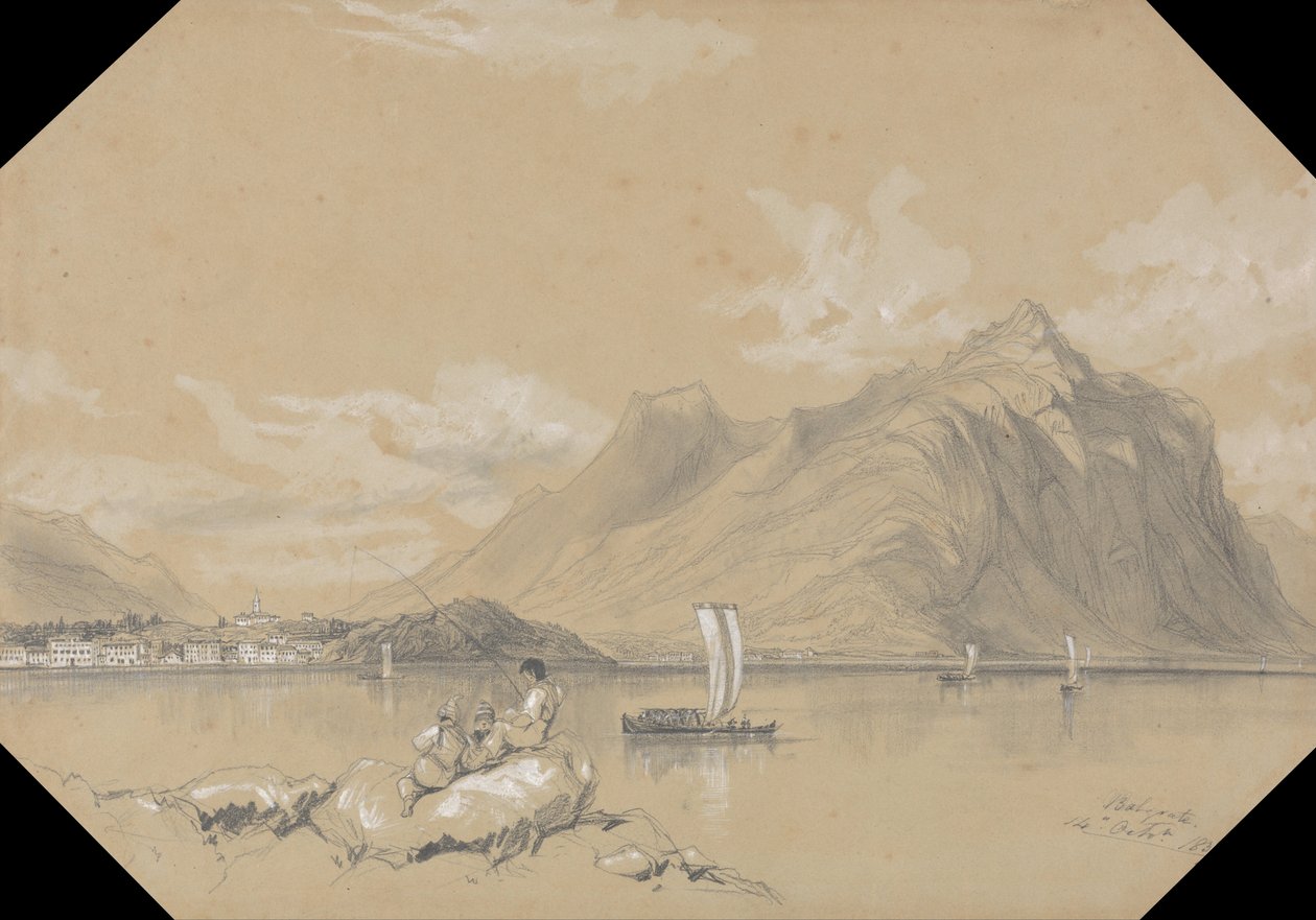 Balgrate.1837 年 10 月 作者 爱德华·李尔