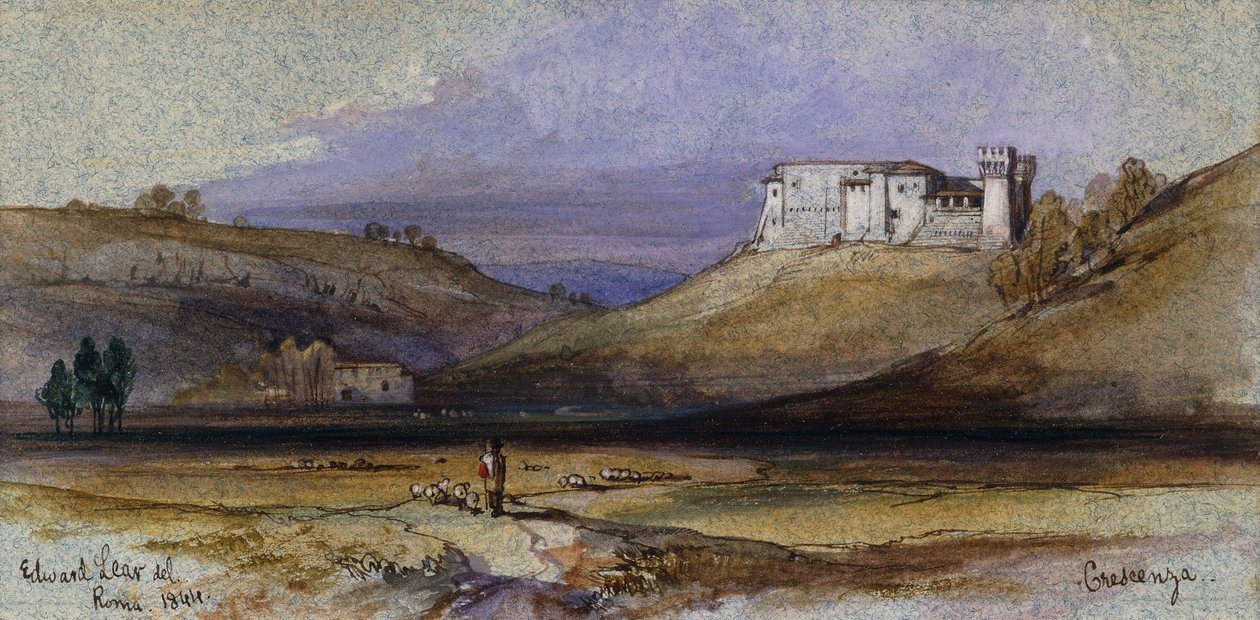 Crescion，1844年 作者 爱德华·李尔