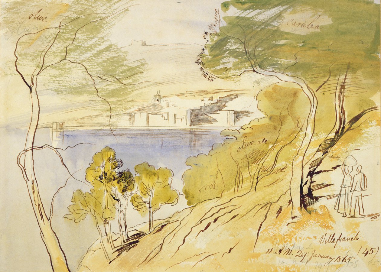 Villefranche 作者 爱德华·李尔