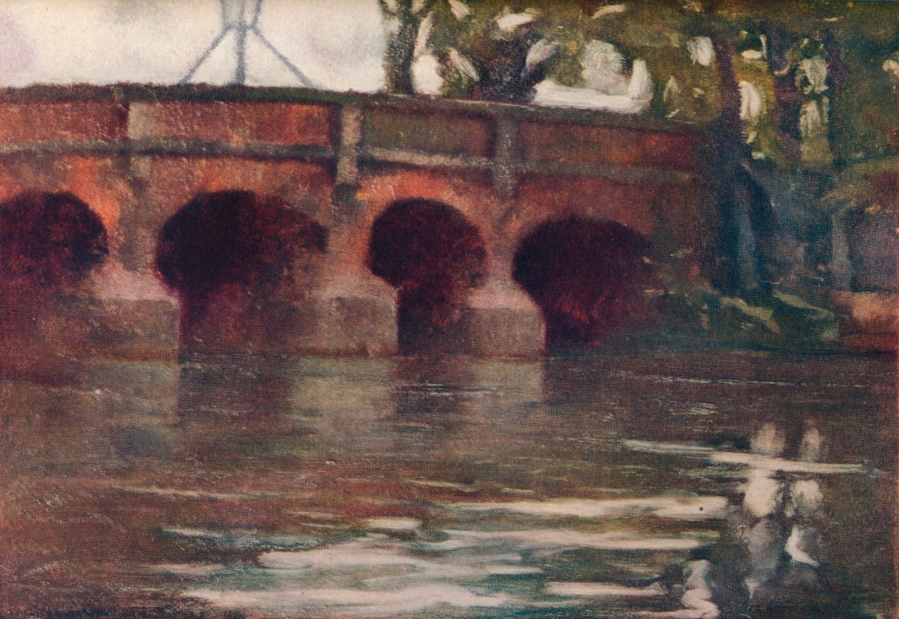 桥梁，c1911 作者 爱德华·莱斯利·巴达姆