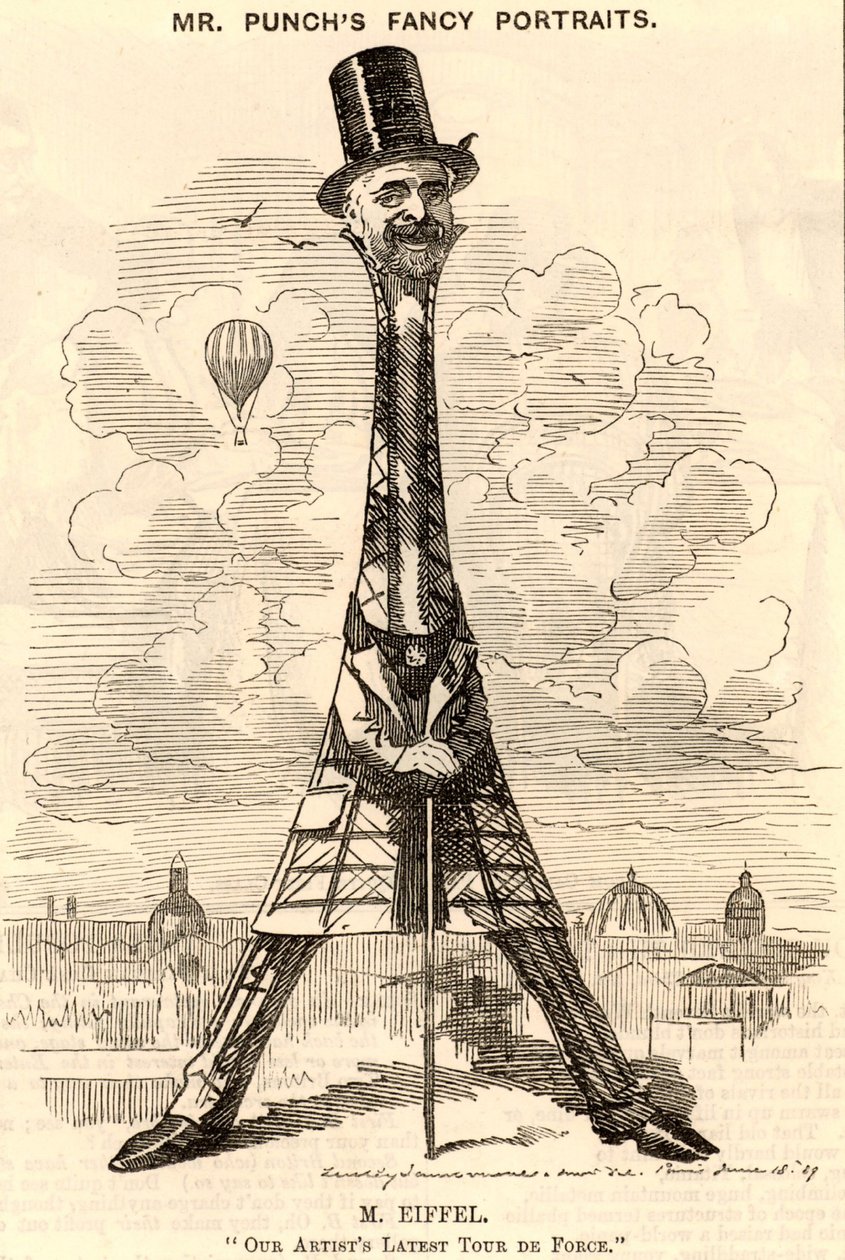 ”（Alexandre）Gustave Eiffel（1832-1923）法国土木工程师 作者 爱德华·林利·桑伯恩