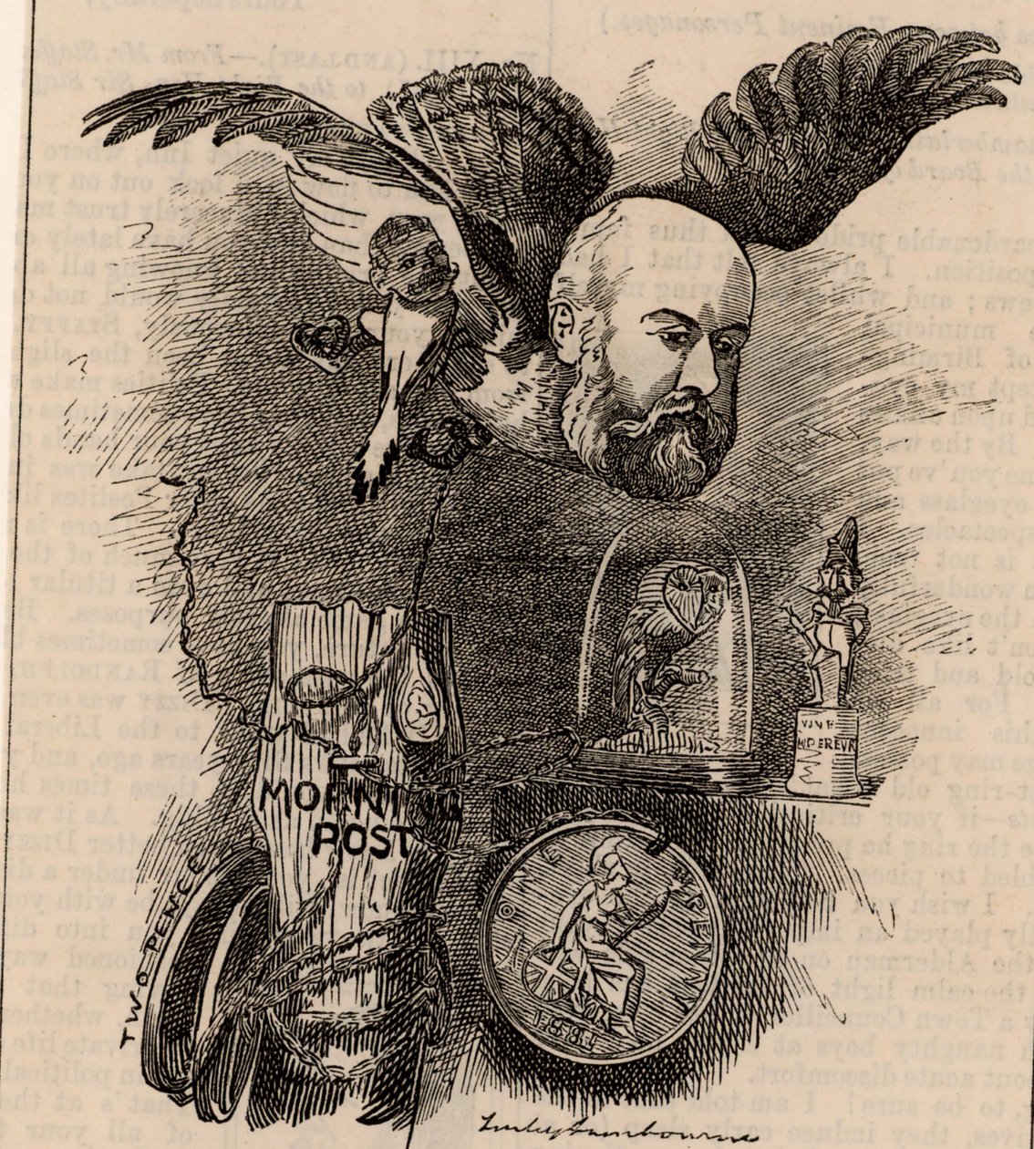 Algernon Borthwick, 1st Baron Glenesk (1830-1908) 作者 爱德华·林利·桑伯恩