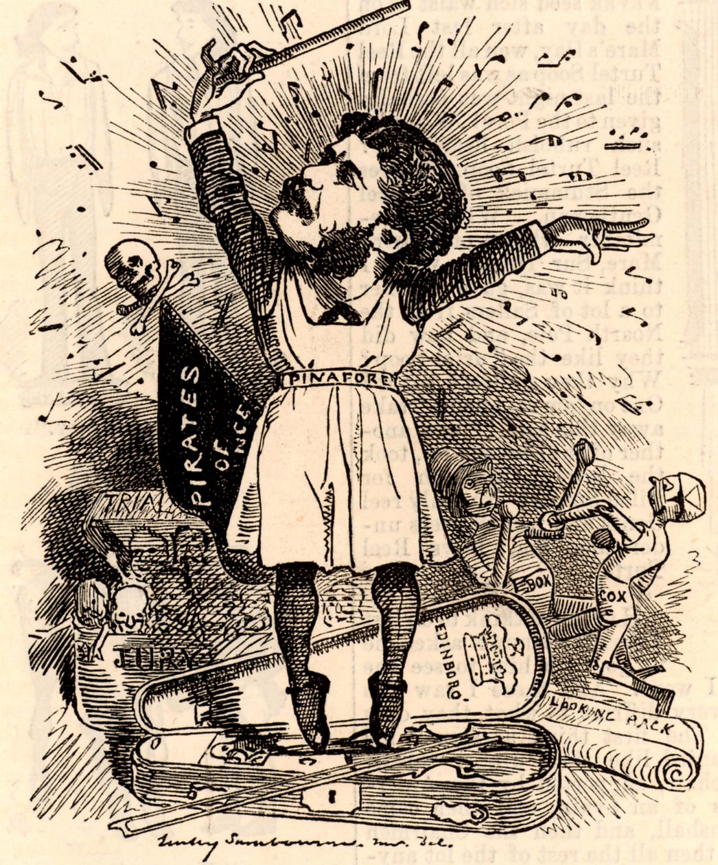 阿瑟-西摩-沙利文(1842-1900) 作者 爱德华·林利·桑伯恩