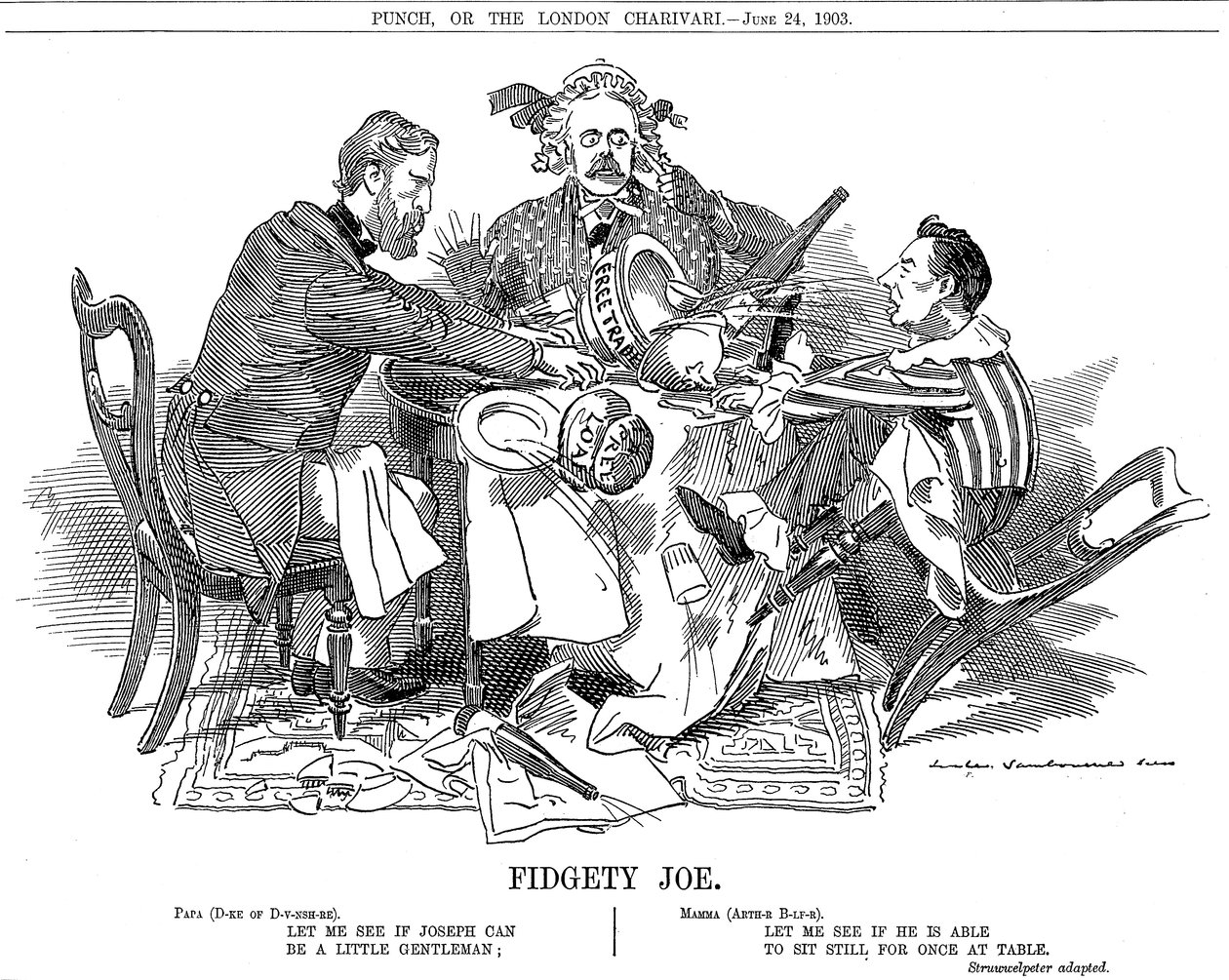Fidgety Joe，1903年 作者 爱德华·林利·桑伯恩