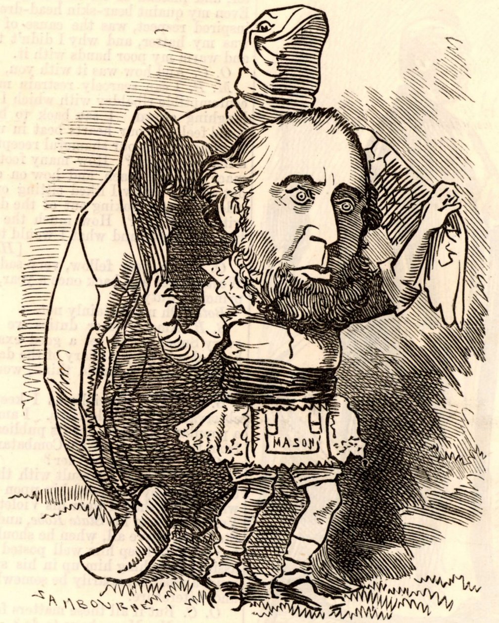 John Ellis dancing with turtle 作者 爱德华·林利·桑伯恩