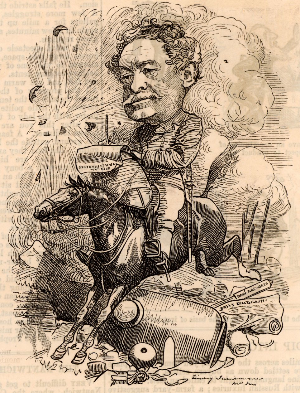 威廉·霍华德·罗素 (1821-1907) 作者 爱德华·林利·桑伯恩
