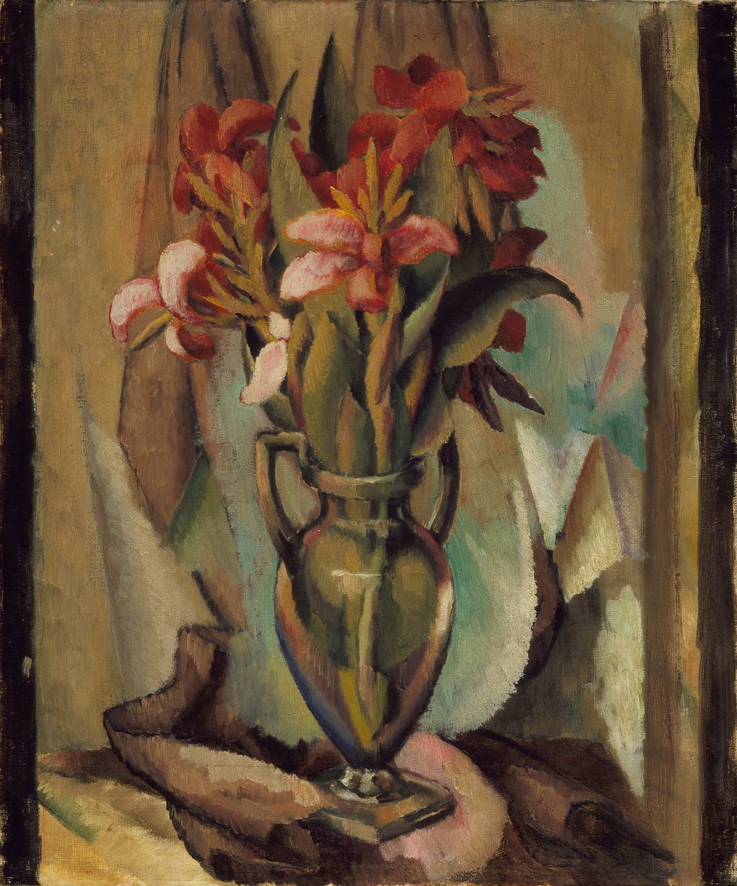 鲜花处理花瓶，1919-22 作者 爱德华·米德尔顿·曼尼高